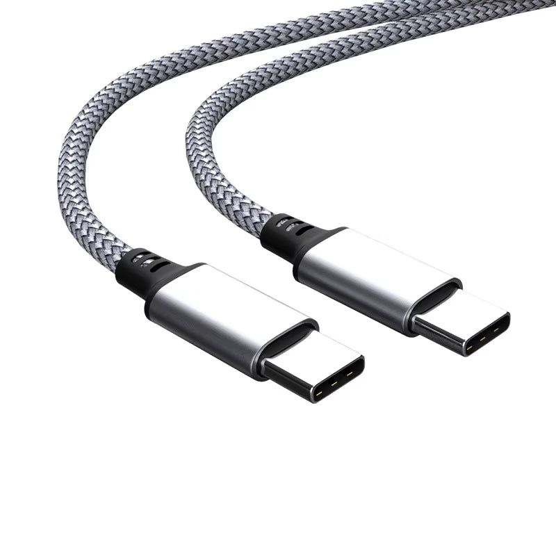 Type-C to Type-C 60W Fast Charging Cable – 1M/2M/3M/5M/8M PD Data & Extension Cord for iPhone 15, MacBook, Samsung, Xiaomi, Camera & More