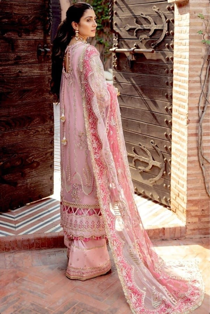 Afrozeh Stonework Organza 3PC (unstitched)