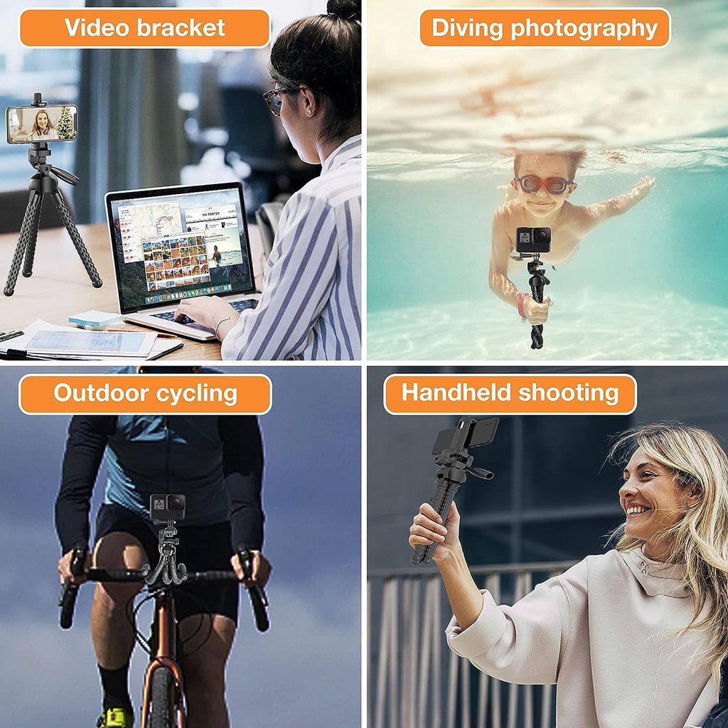 Flexible Phone Tripod & Selfie Stick