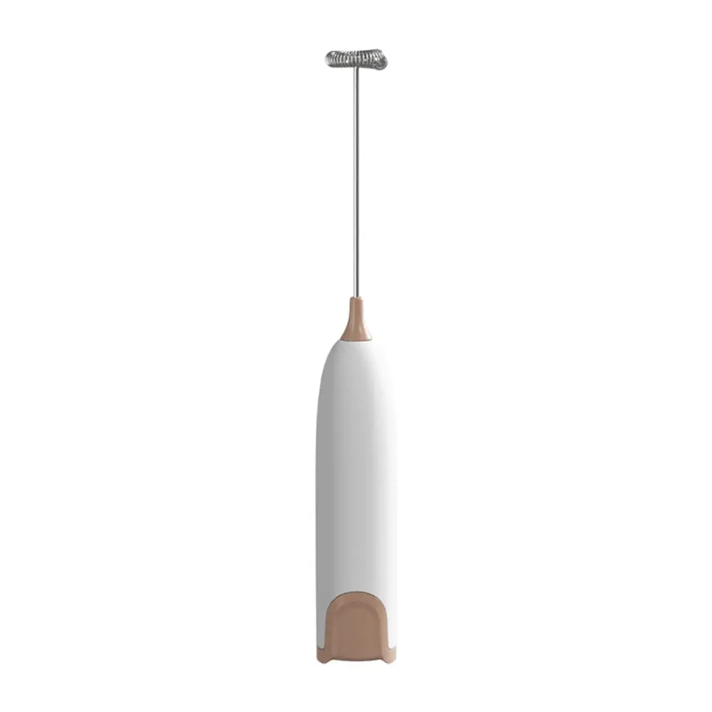 Electric Milk Frother – Handheld Coffee & Drink Mixer