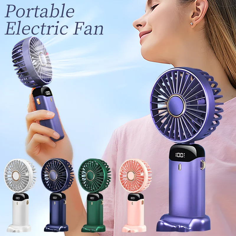 Rechargeable Mini Portable Handheld Electric Fan