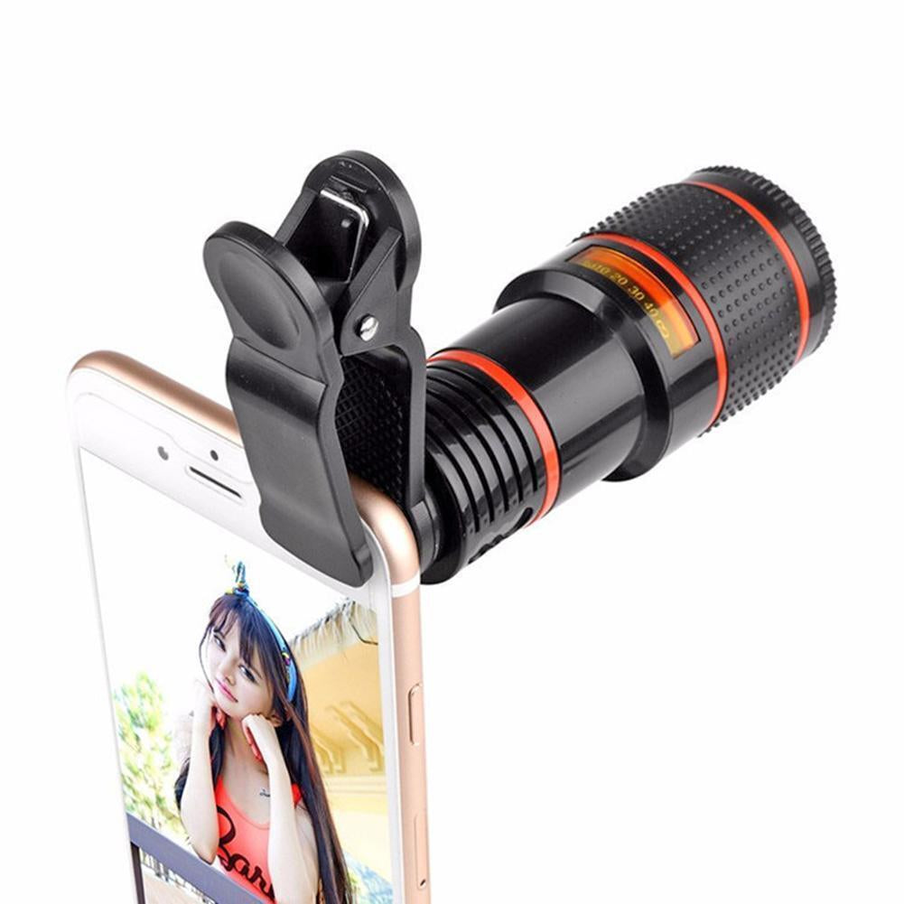 Universal 8x Optical zoom Mobile Clip on camera