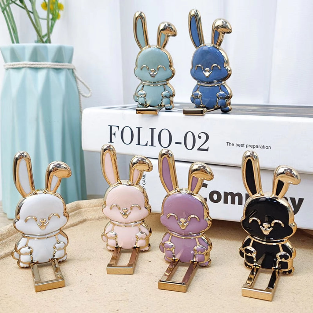 Rabbit Phone Stand – Foldable Bunny Bracket Holder