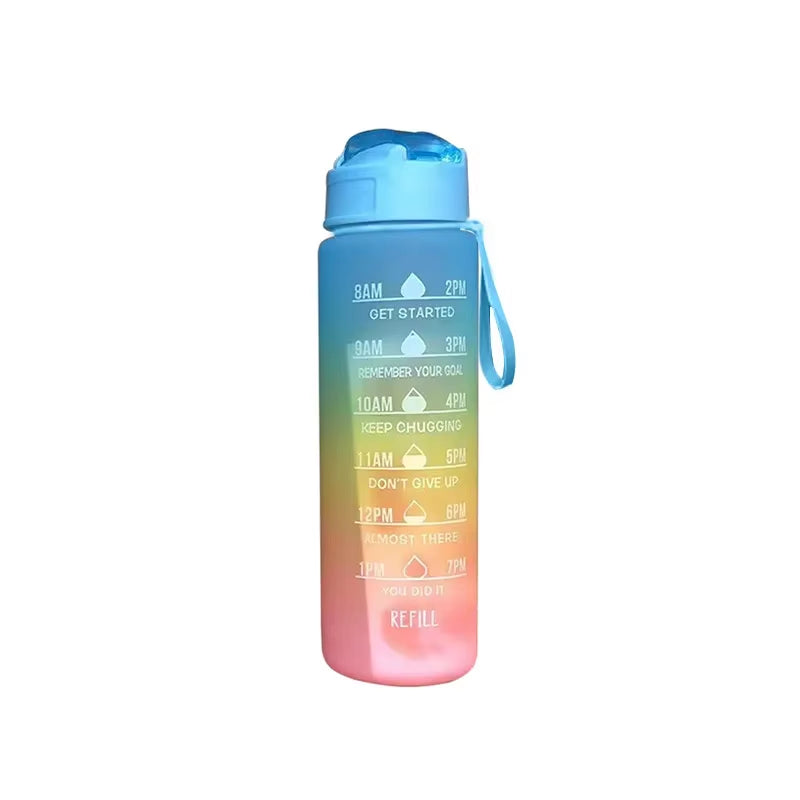900ml Motivational Sports Water Bottle 