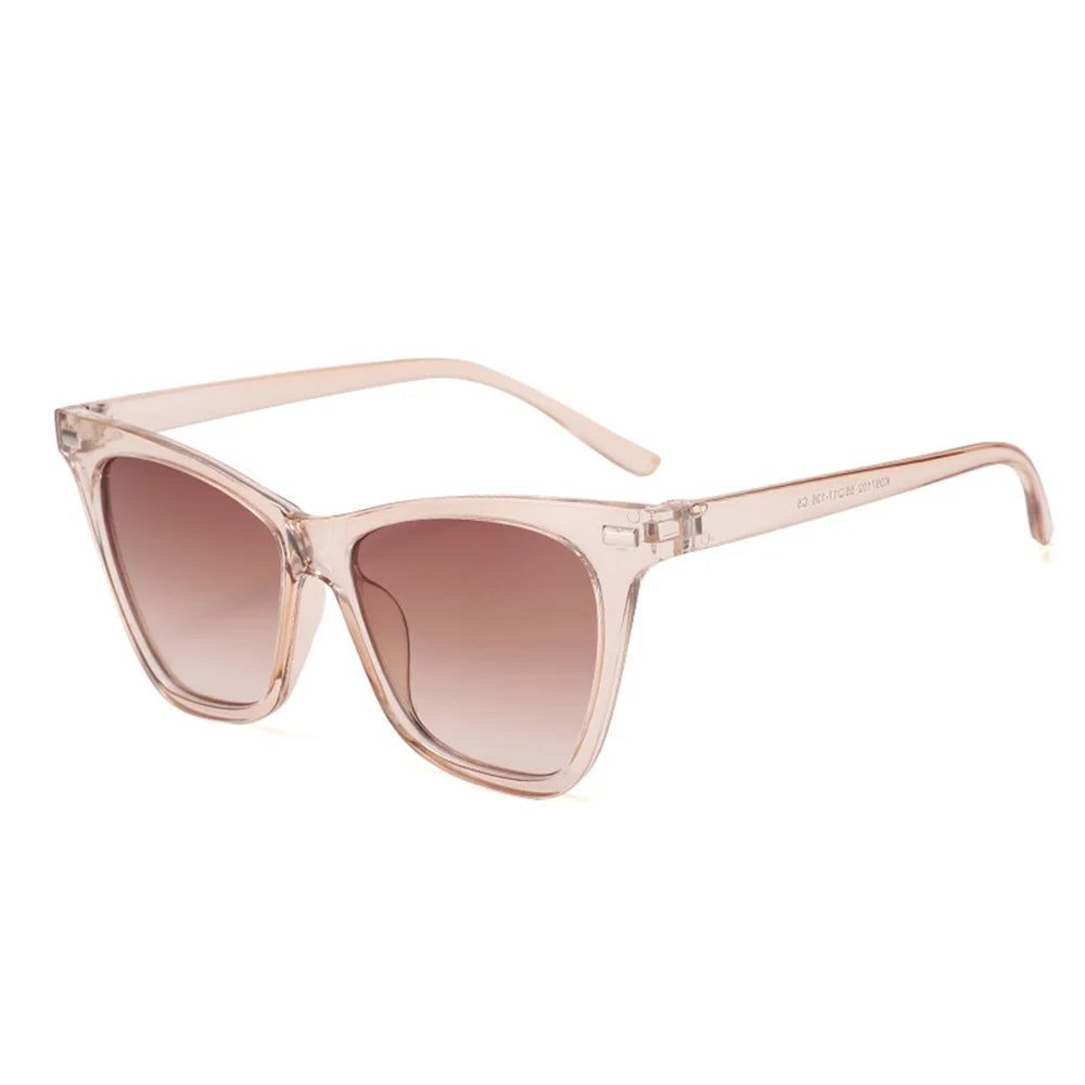Vintage Chic Square Sunglasses – UV400 Summer Luxe