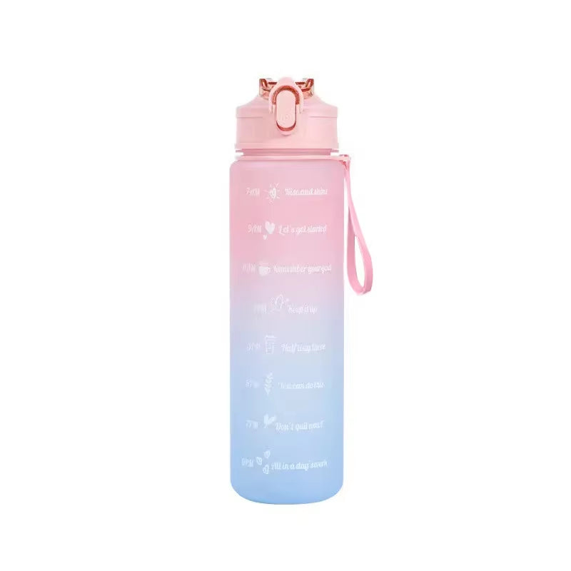 900ml Motivational Sports Water Bottle 
