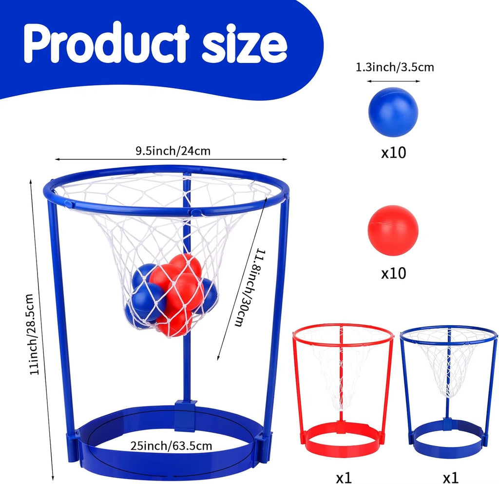  Head Hoop Basketball Game 2 pack – Adjustable Headband For Kids 