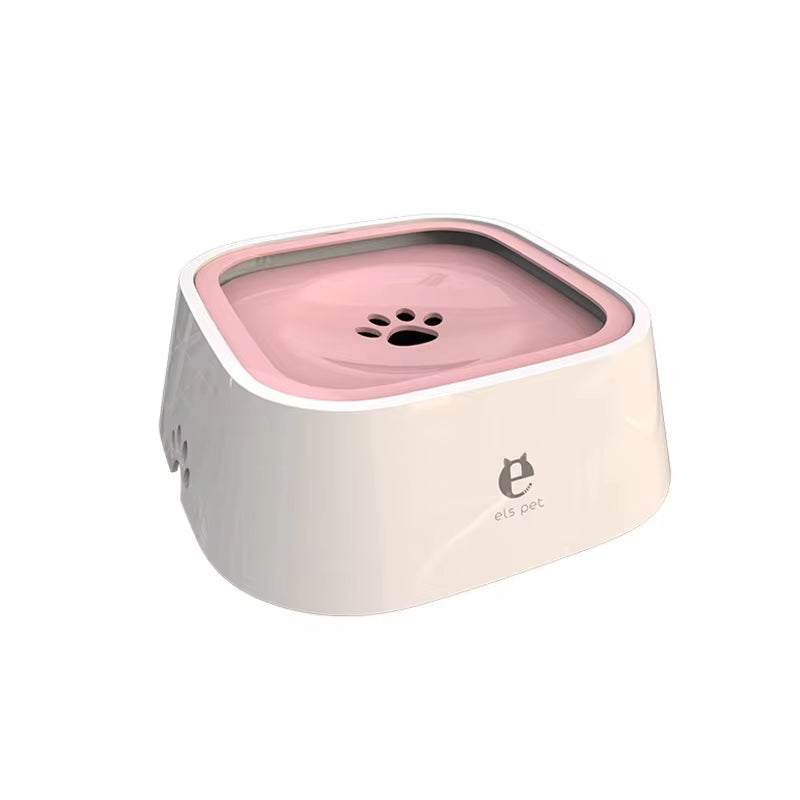 Anti-Splash Pet Water Bowl – Floating No-Spill Dispenser for Dogs & Cats