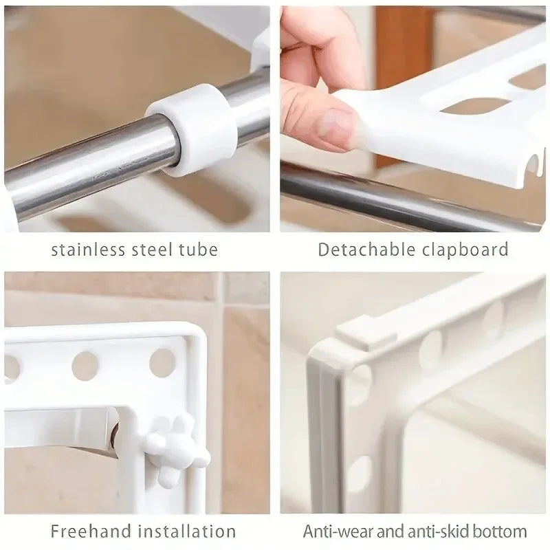 Sink Organizer & Storage Rack – Multi-Purpose Cabinet 