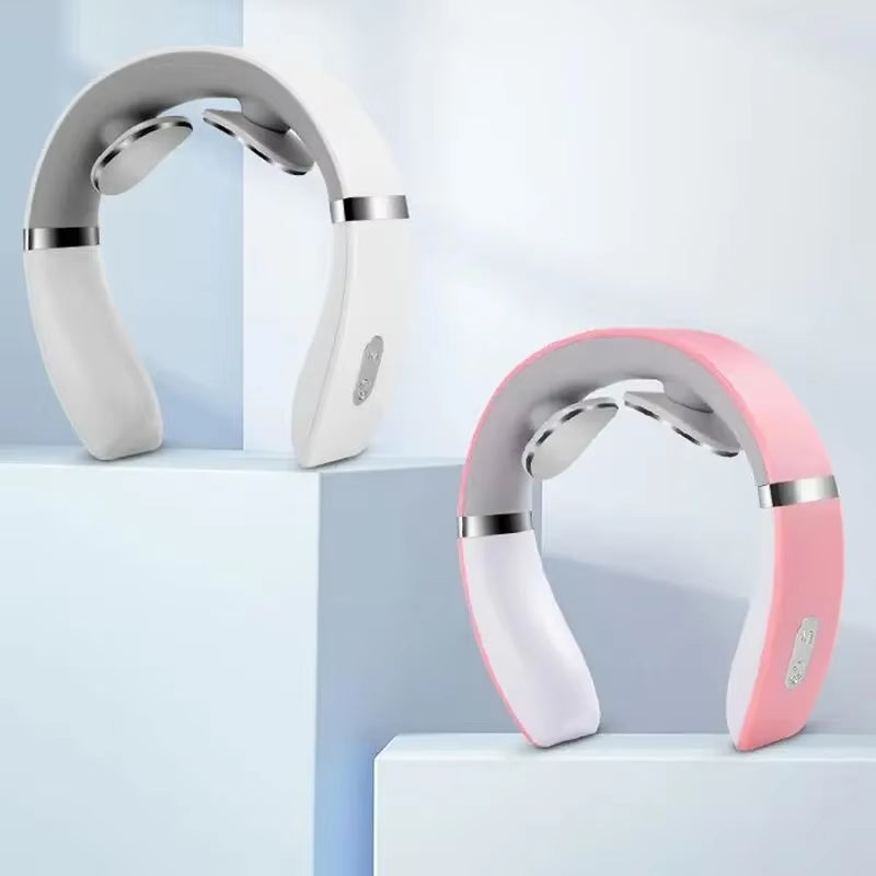 Electric Neck Massager – Portable USB Rechargeable Cervical Device