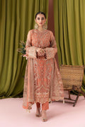 Heer Net & Malai Embroidered suit (unstitched)
