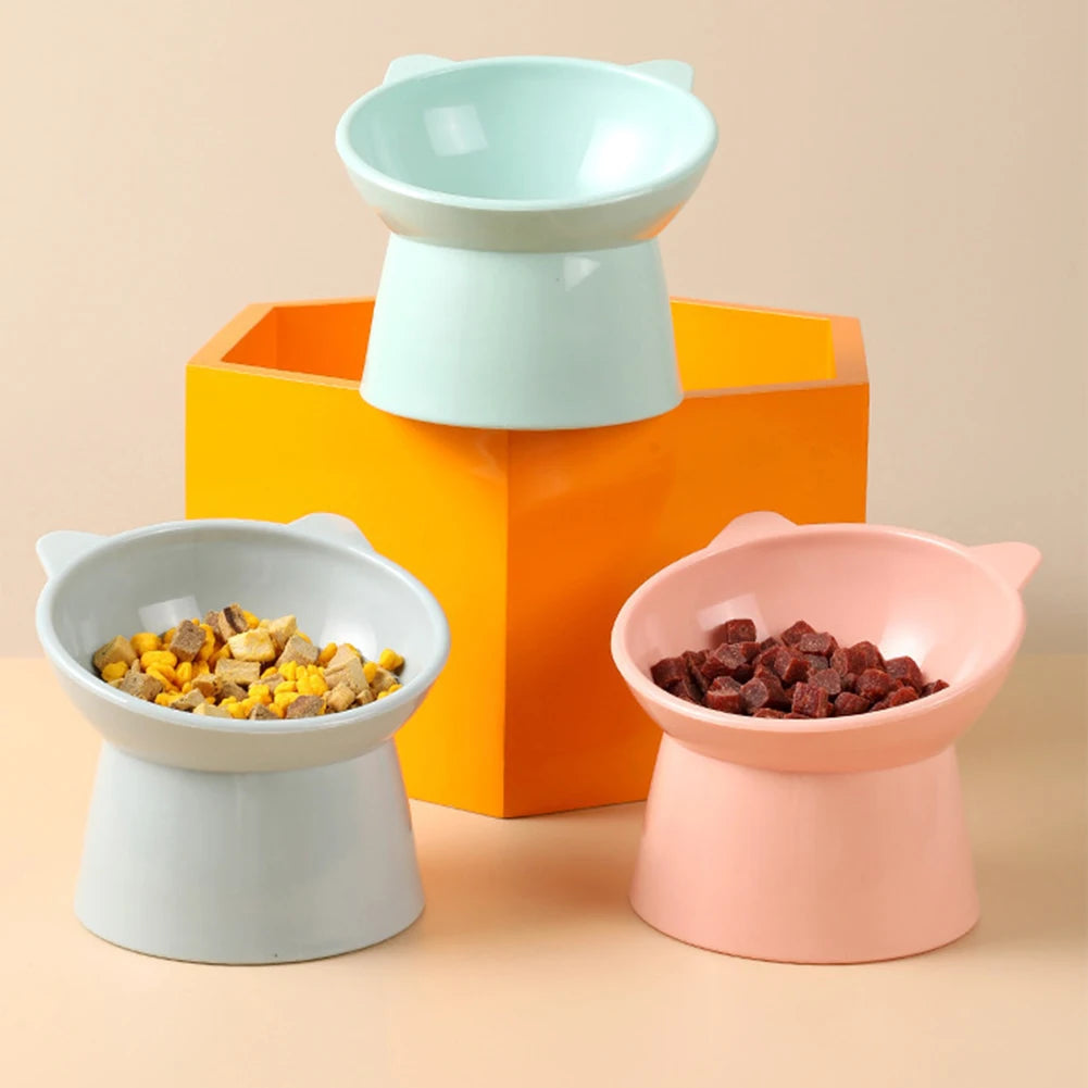  Elevated Food Bowl – Non-Slip Ergonomic Dish for Cats and Small Dogs