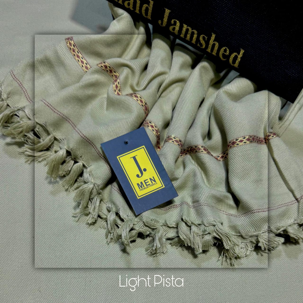 Junaid Jamshed Premium Quality Men’s Shawl with Gift Packing (unstitched)