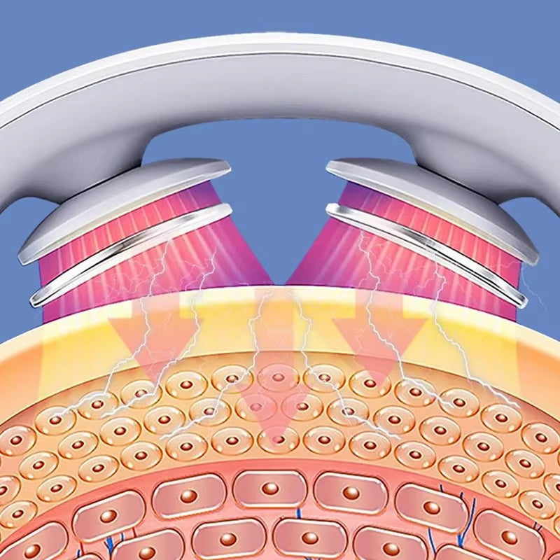 Electric Neck Massager – Portable USB Rechargeable Cervical Device