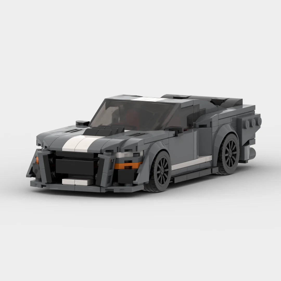 MOC Shelby GT500 – Racing Speed Champion Building Block Car Toy for Boys