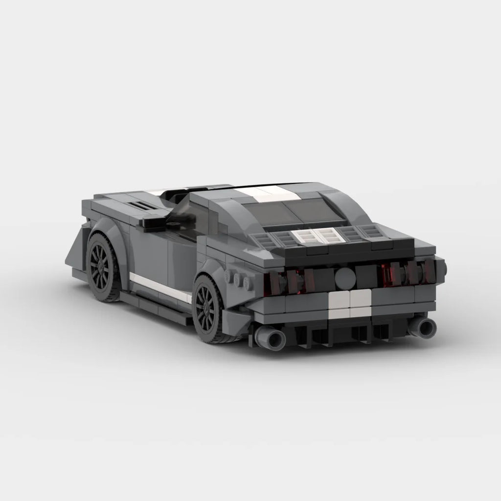 MOC Shelby GT500 – Racing Speed Champion Building Block Car Toy for Boys