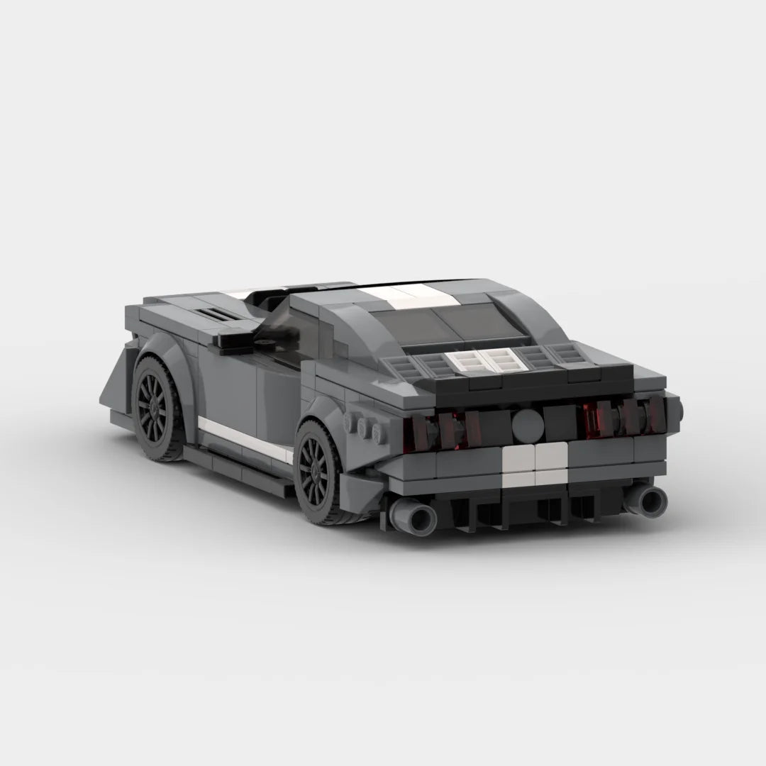MOC Shelby GT500 – Racing Speed Champion Building Block Car Toy for Boys