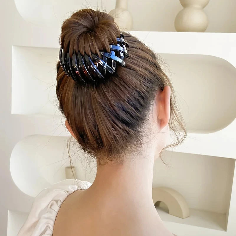  Women Bun Claw Clips Horsetail Buckle Clip Female Head wear