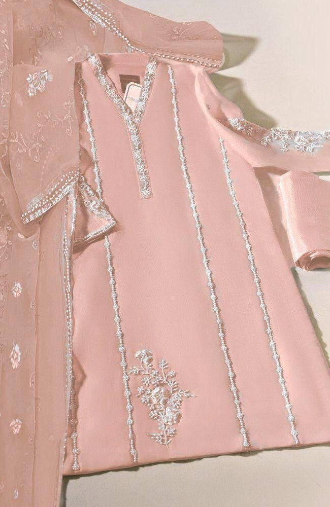 Agha Noor (Unstitched) 3pc Suit