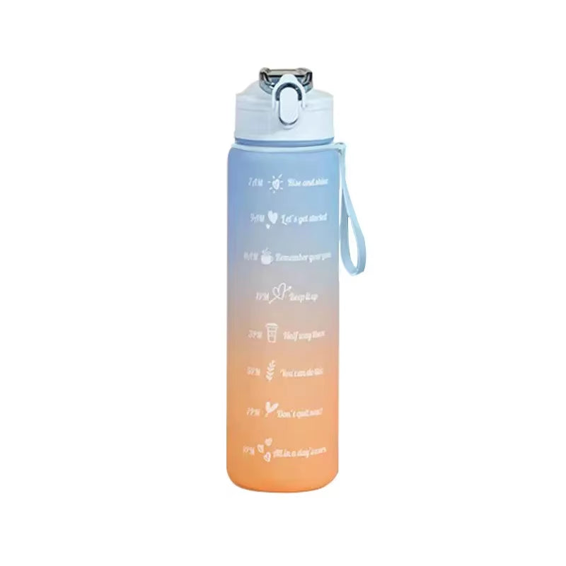 900ml Motivational Sports Water Bottle 