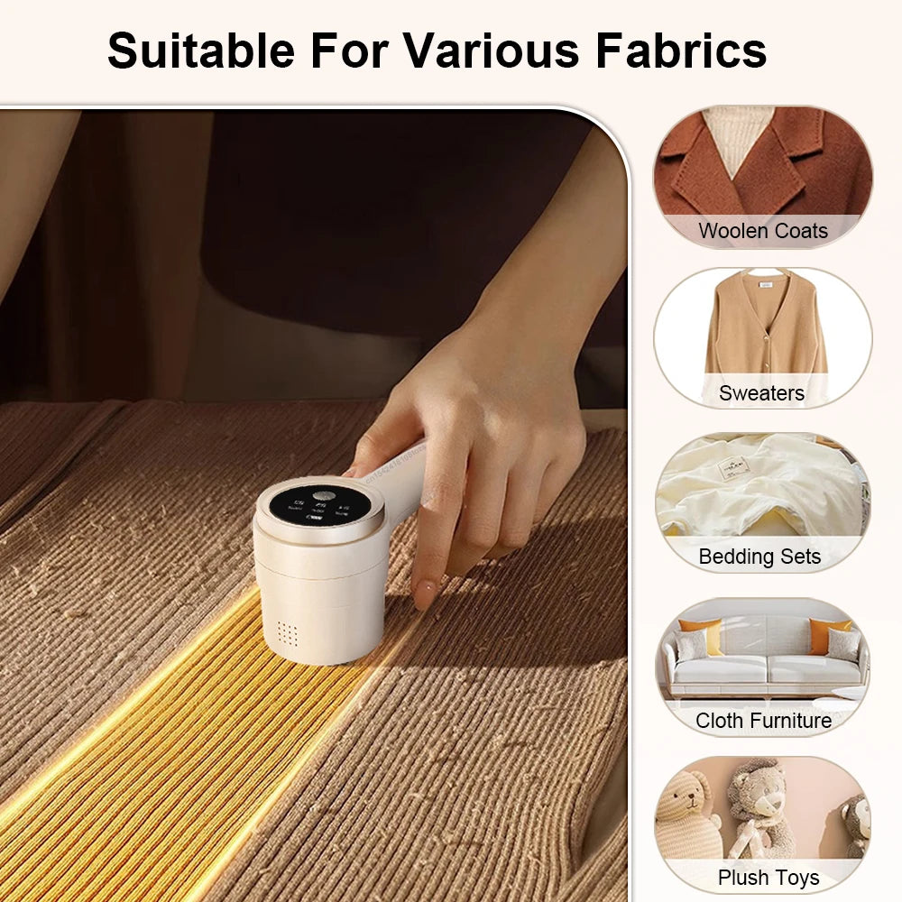 Rechargeable Electric Lint Remover – Fabric Shaver for Clothes & Sweaters