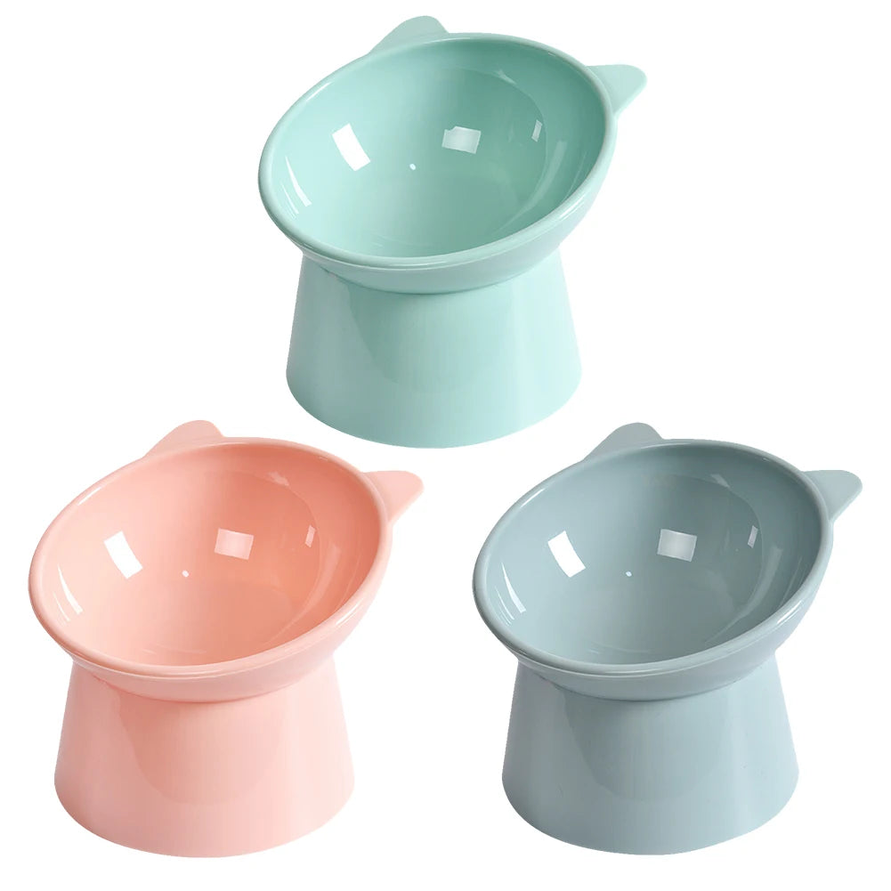  Elevated Food Bowl – Non-Slip Ergonomic Dish for Cats and Small Dogs