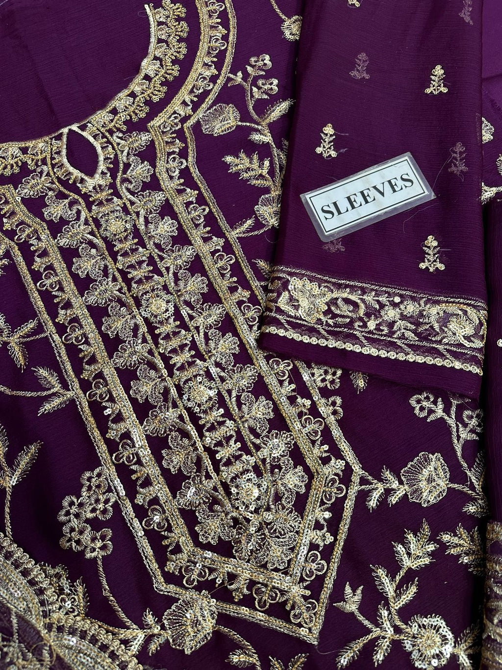 Maria B 2 Piece Embroidered Lawn Replica Suit (unstitched)