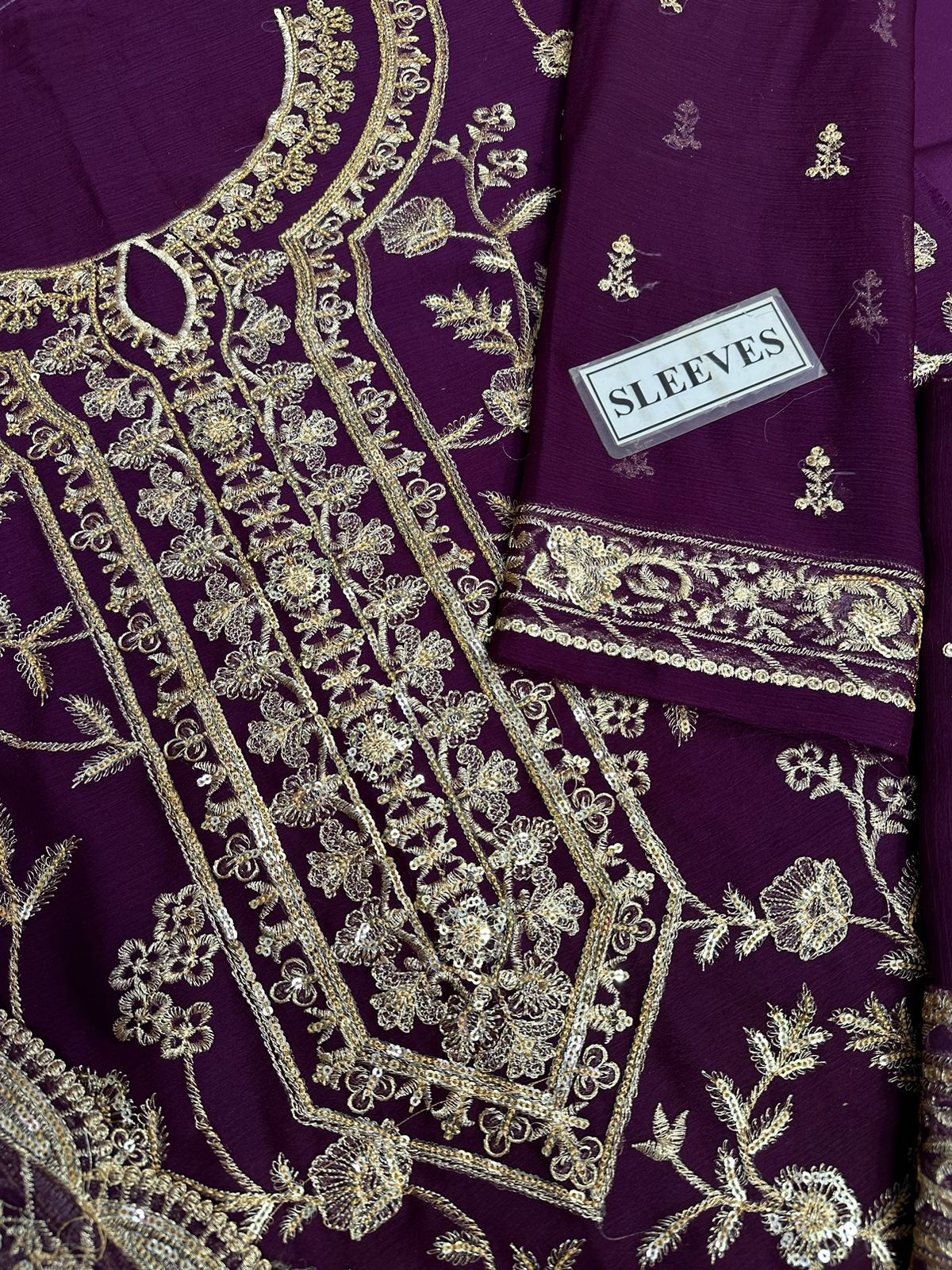 Maria B 2 Piece Embroidered Lawn Replica Suit (unstitched)