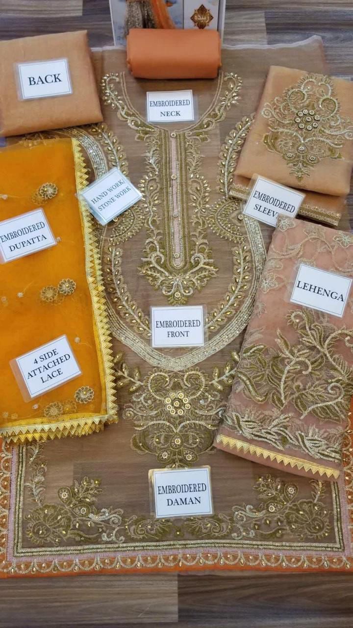 Khuda Buksh x Aiza Khan Formal Dress Set