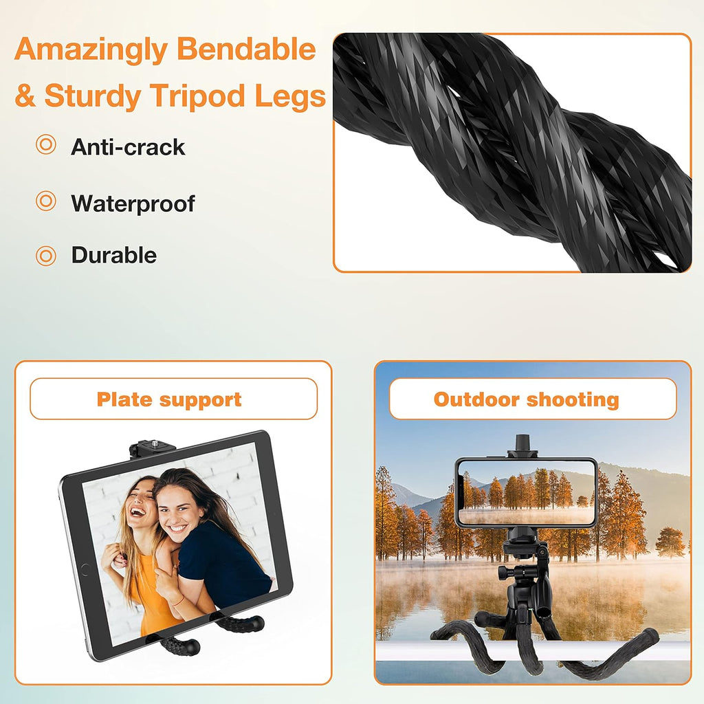 Flexible Phone Tripod & Selfie Stick