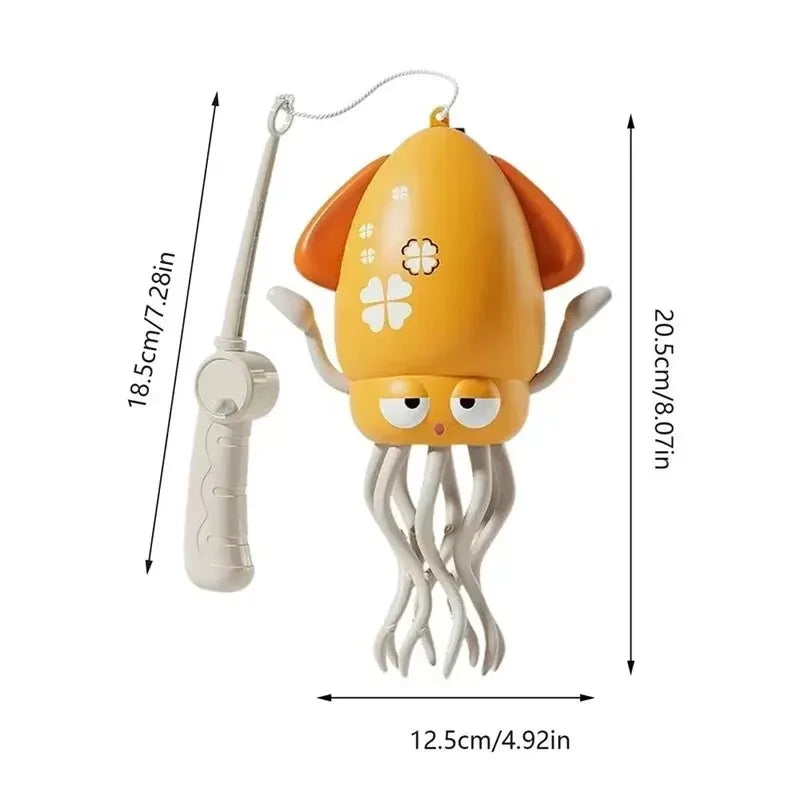Electric Dancing Squid Toy With LED Lights and Music