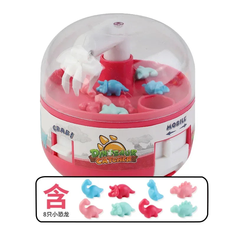 Mini Dinosaur Claw Grabber Toy – Capsule Fidget Game for Kids & Adults