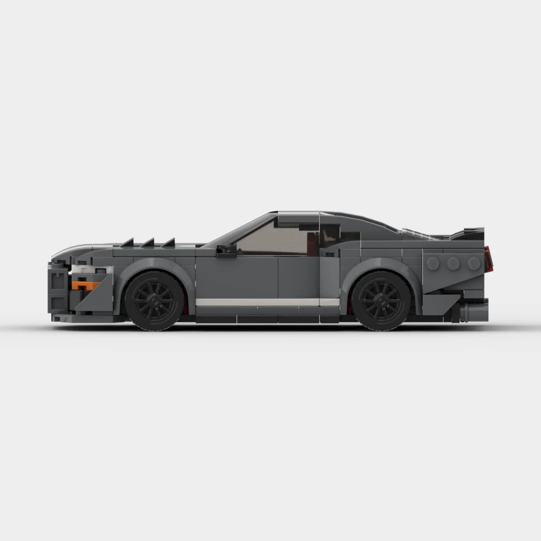 MOC Shelby GT500 – Racing Speed Champion Building Block Car Toy for Boys