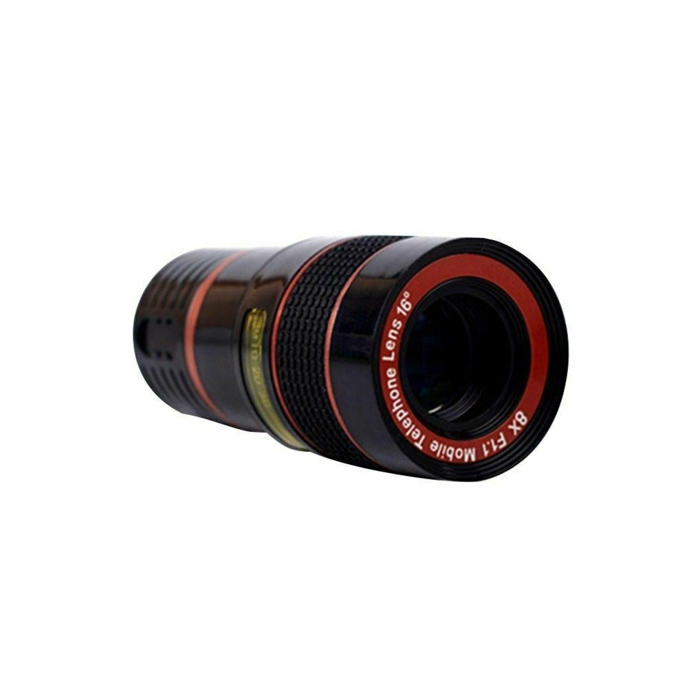 Universal 8x Optical zoom Mobile Clip on camera