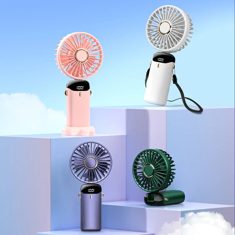 Rechargeable Mini Portable Handheld Electric Fan