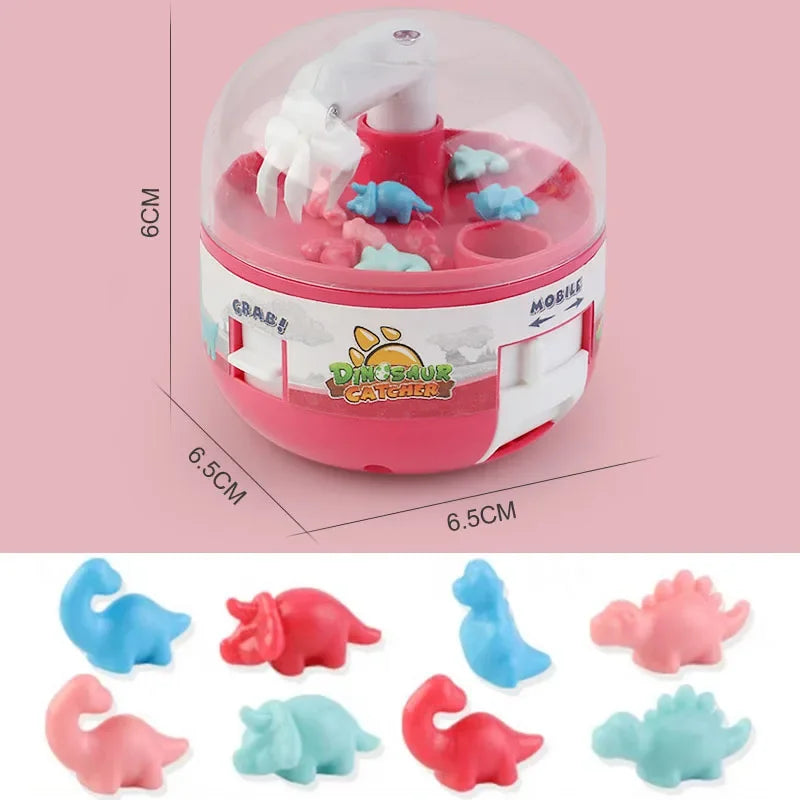 Mini Dinosaur Claw Grabber Toy – Capsule Fidget Game for Kids & Adults