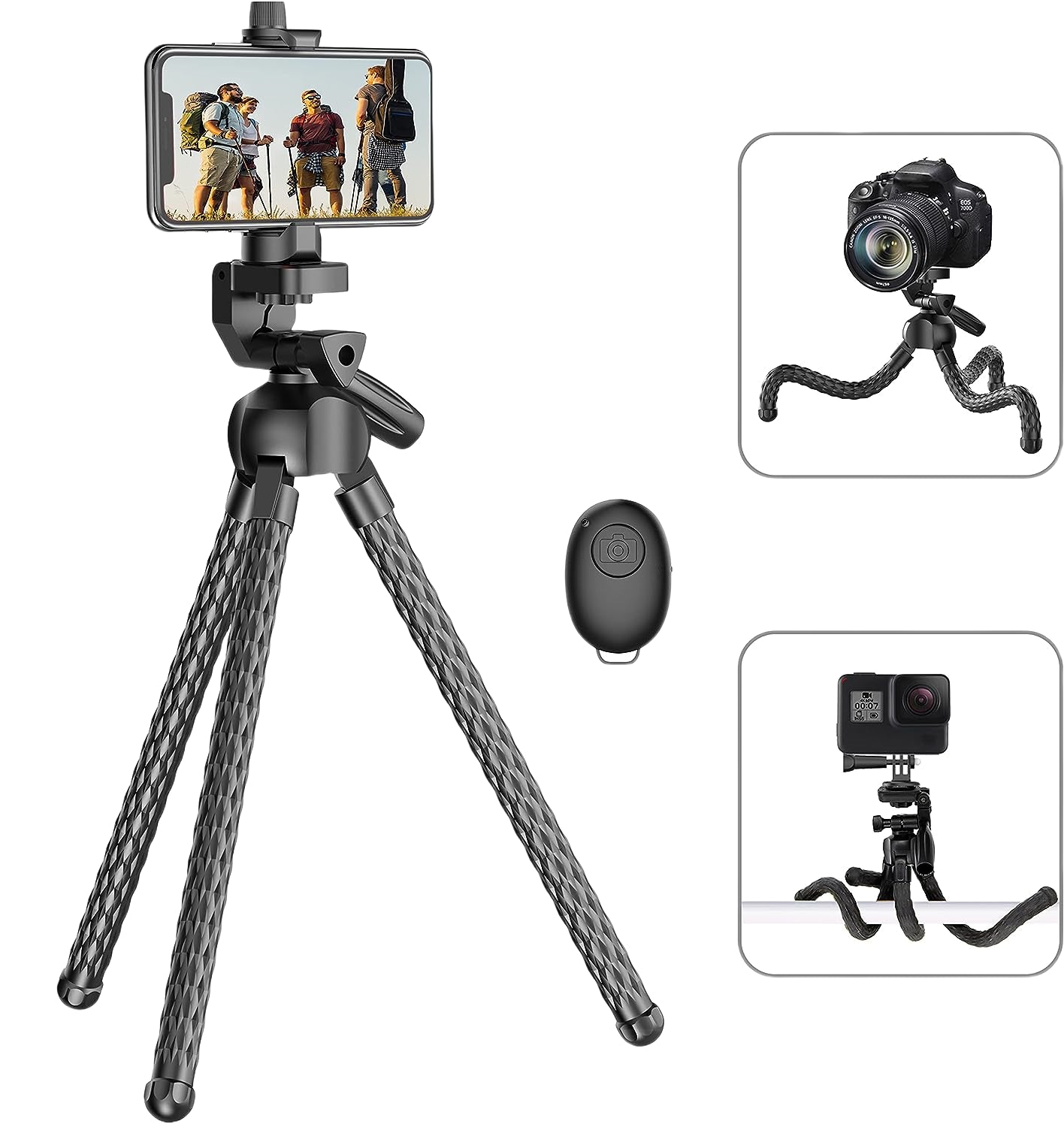 Flexible Phone Tripod & Selfie Stick