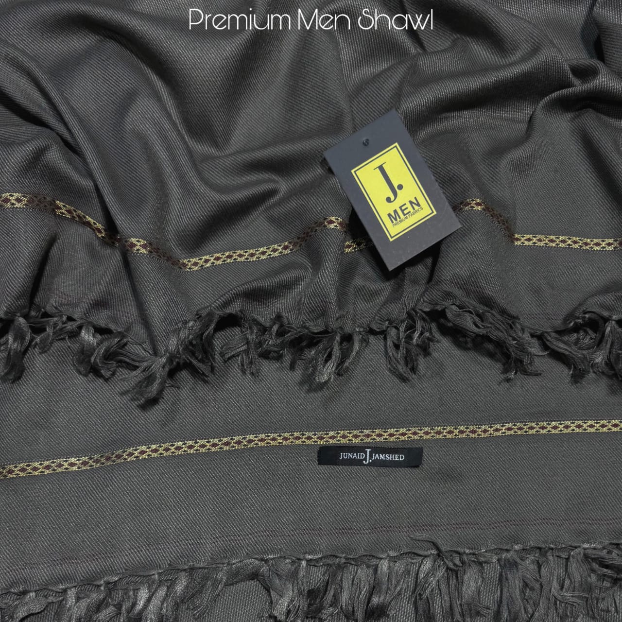 Junaid Jamshed Premium Quality Men’s Shawl with Gift Packing (unstitched)