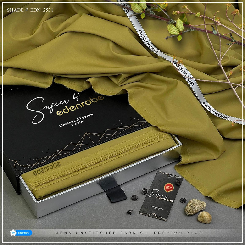 SAFEER (Unstitched) / edenrobe
Premium Wash’n Wear Fabric – Summer Edition