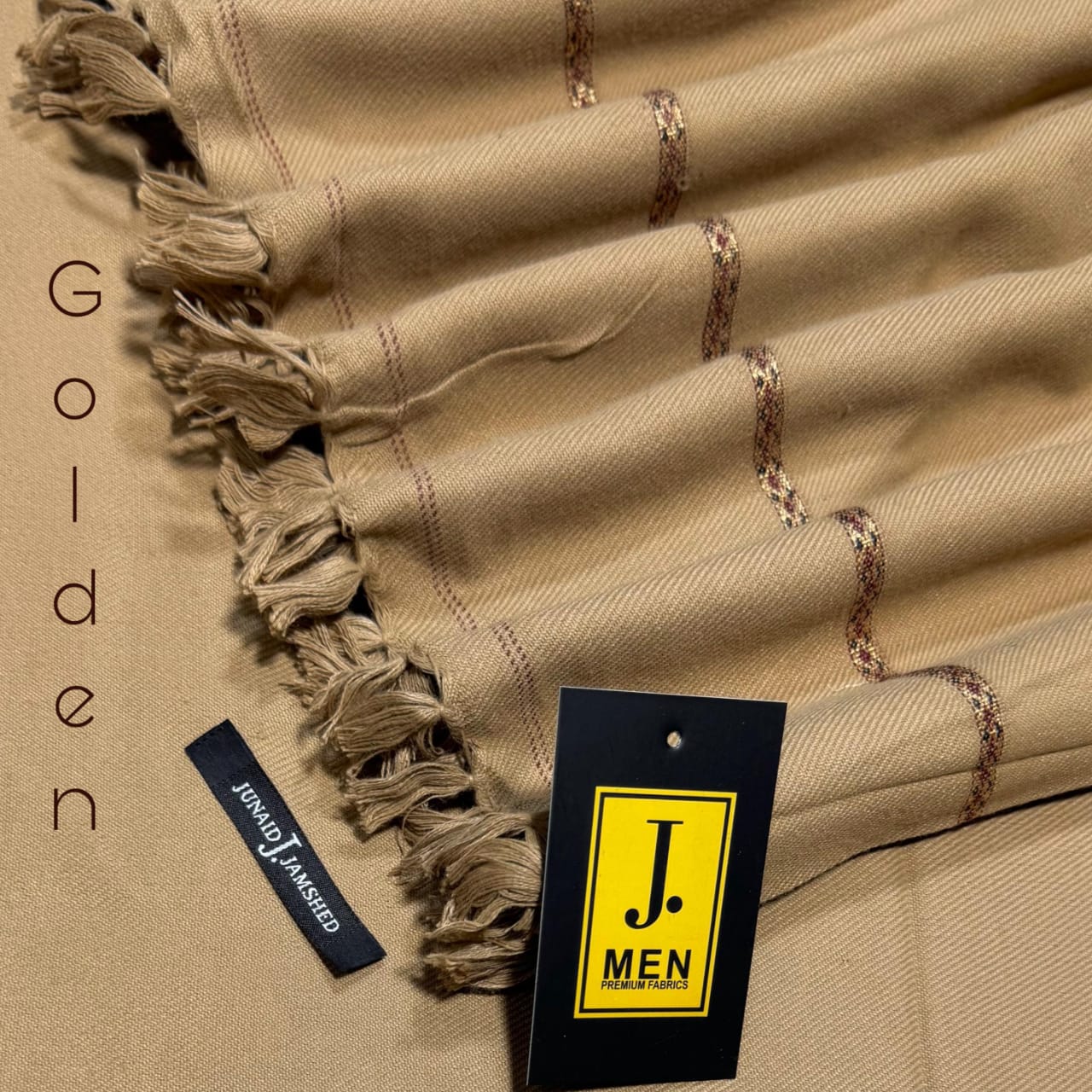 Junaid Jamshed Premium Quality Men’s Shawl with Gift Packing (unstitched)