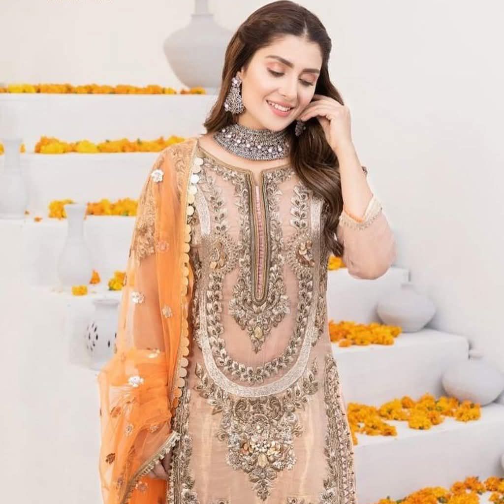 Khuda Buksh x Aiza Khan Formal Dress Set