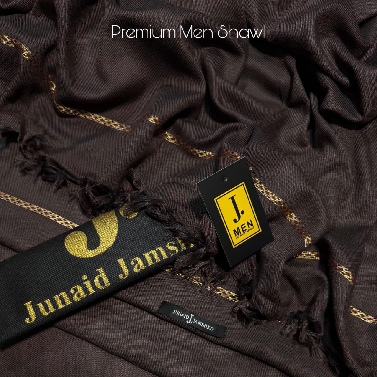 Junaid Jamshed Premium Quality Men’s Shawl with Gift Packing (unstitched)
