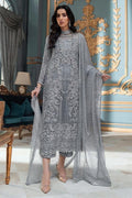 LAAM Full Net Suit with Satin Silk (unstitched)