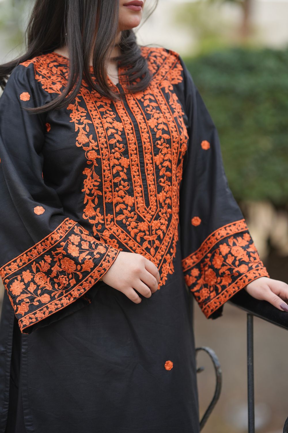 Maria B 2 Piece Embroidered Lawn Replica Suit (unstitched)