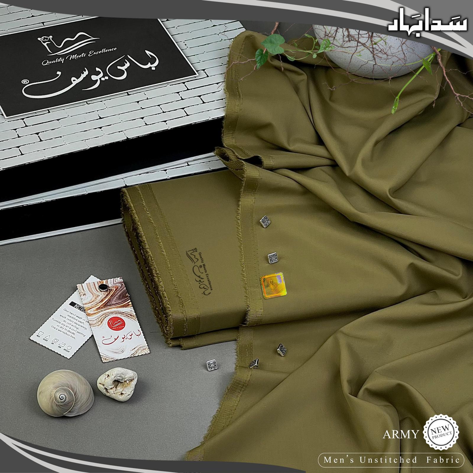 Sada Bahar Premium (Unstitched) All-Season Fabric by Libas-e-Yousaf (Available in multiple colours!)