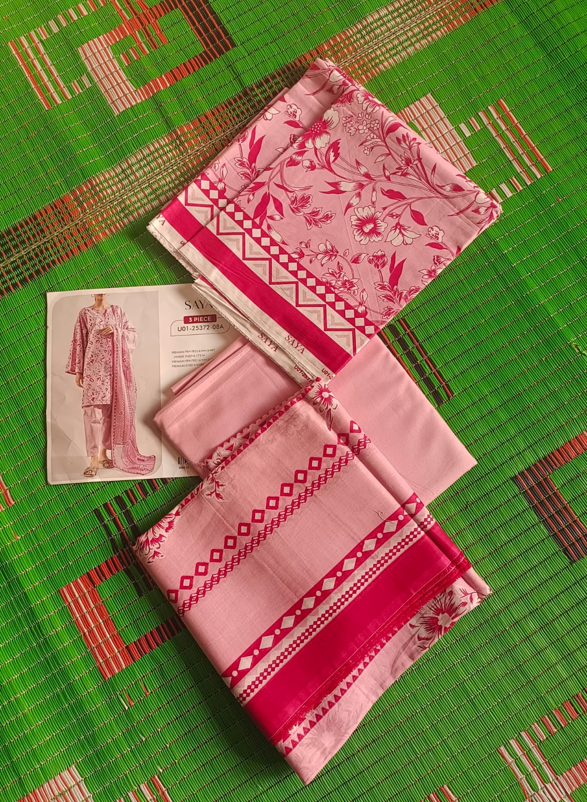 SAYA (Unstitched) original 3 Piece Collection 25