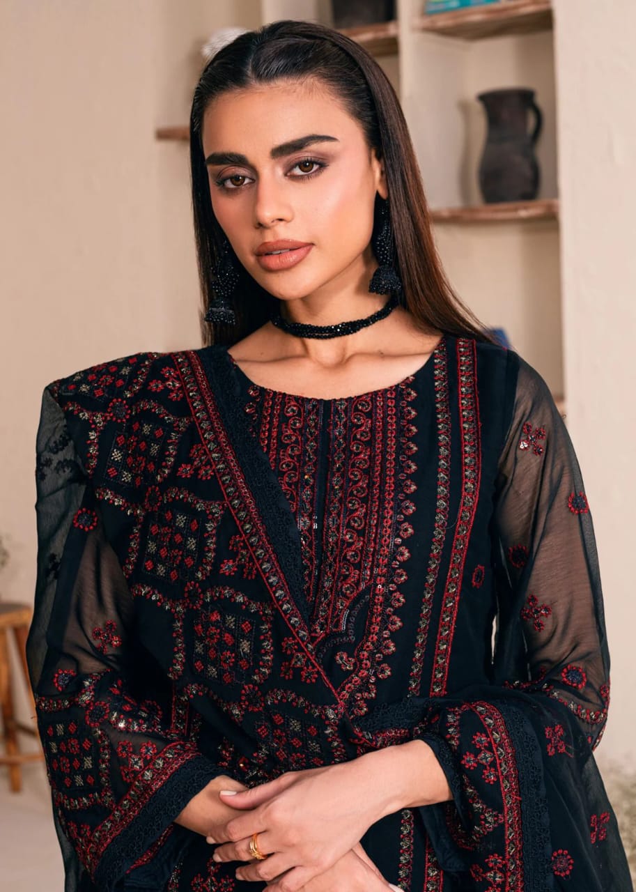 NOOR KAMAL (Unstitched) Replica