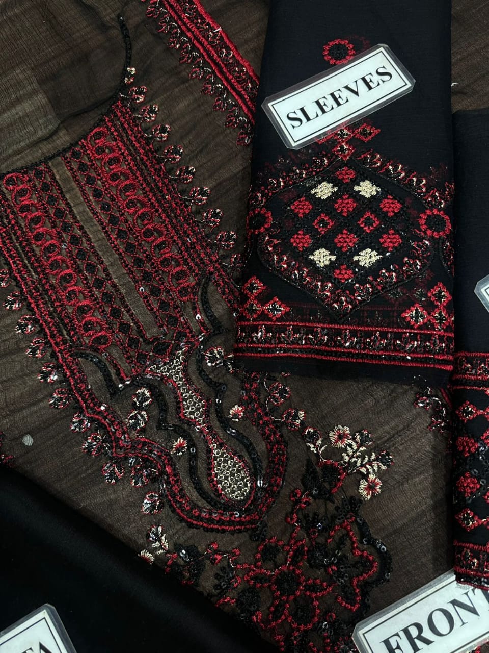 NOOR KAMAL (Unstitched) Replica