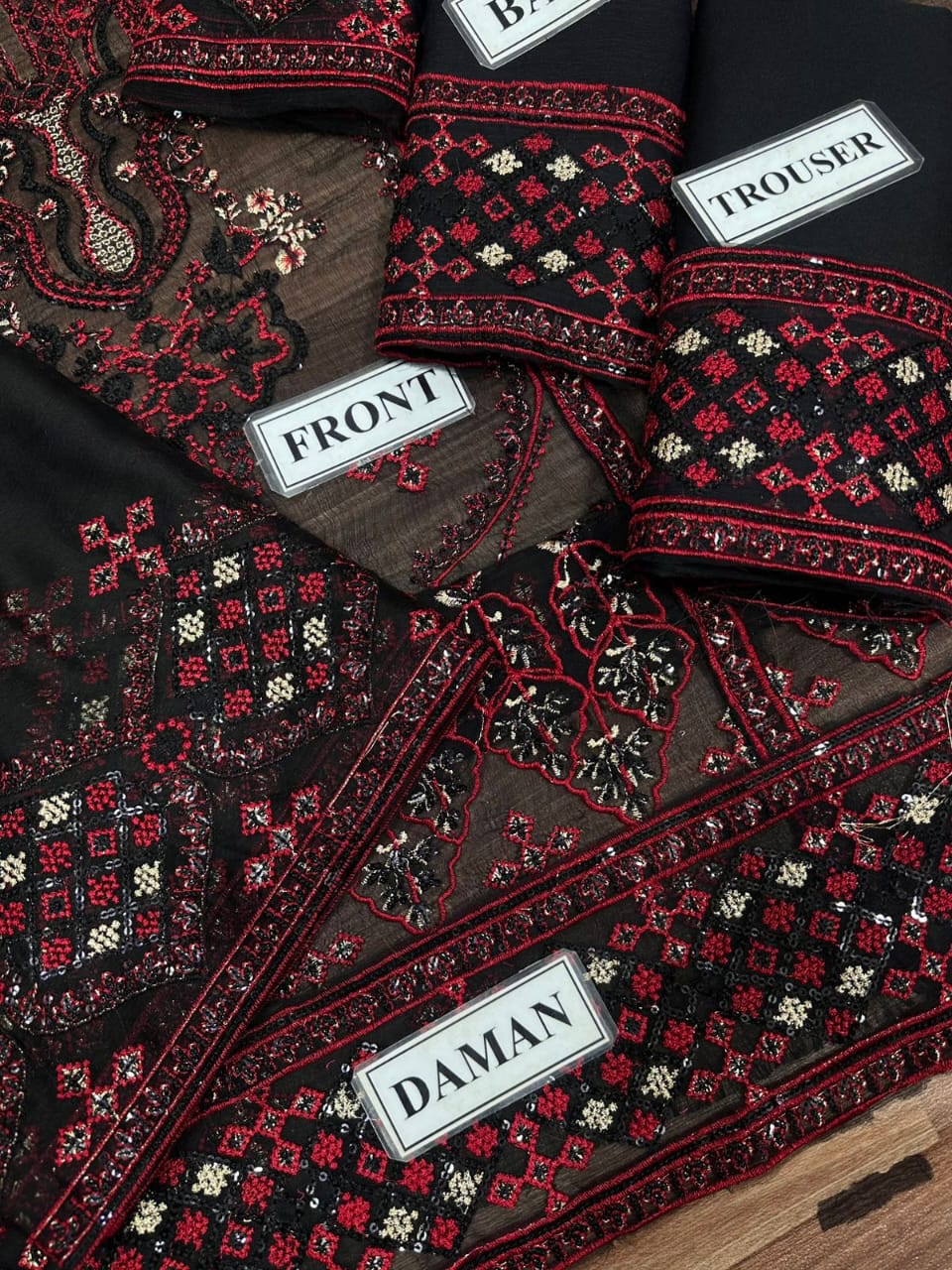 NOOR KAMAL (Unstitched) Replica