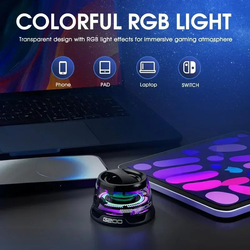 G200 Mini Bluetooth Speaker BT5.3 Magnetic Speaker with RGB